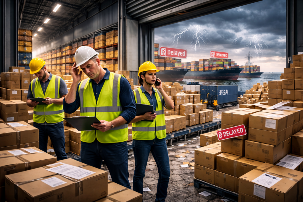 How Global Shipping Disruptions Are Increasing Pressure on Warehousing Operations