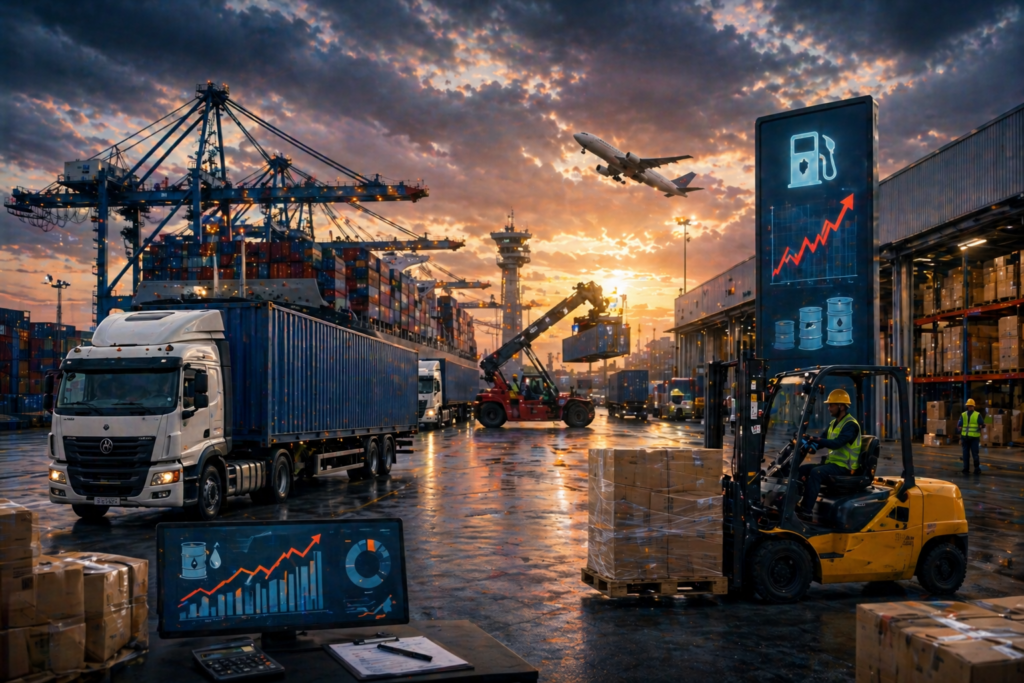 How Rising and Fluctuating Fuel Costs Impact Cargo Handling and Distribution