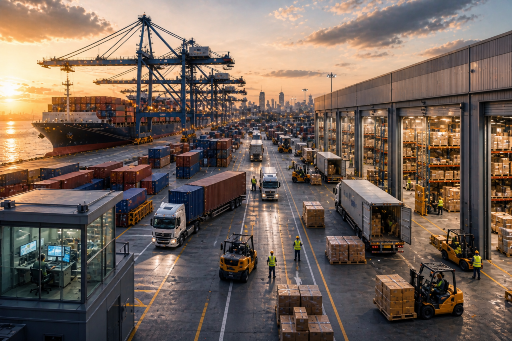 Why Efficient Terminal and Warehouse Coordination Matters More After Global
